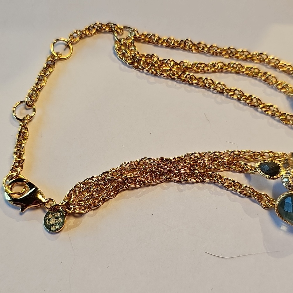 Alexis Bittar Green Stone Necklace - Picture 4 of 6